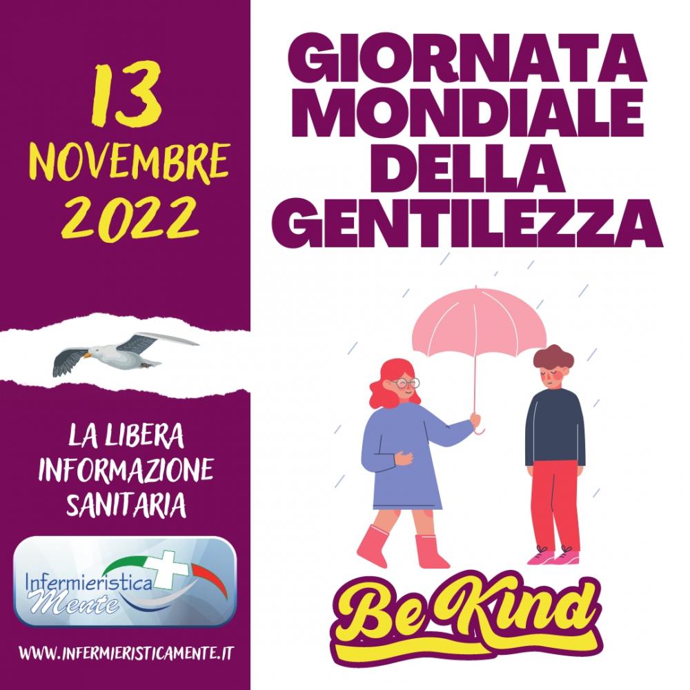 13 novembre Giornata Mondiale della Gentilezza Infermieristicamente